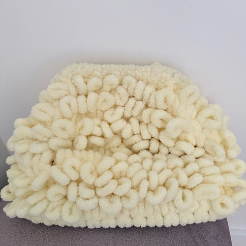 Puffy bag yellow soft new Zara