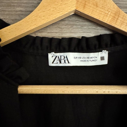 Zara dress new, black, loose fit, size XS