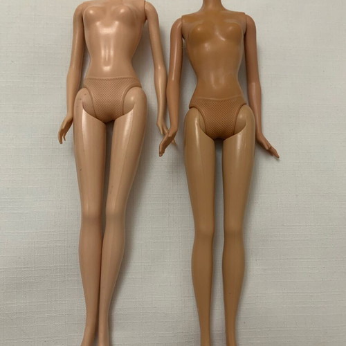 Barbie doll bodies used for OOAK and crafts with defects