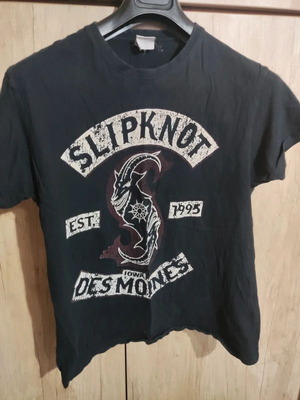 Slipknot t-shirt μέγεθος Medium μεταχειρισμένο, μαύρο