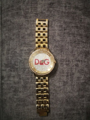 Γυναικείο ρολόι Dolce & Gabbana μεταχειρισμένο, χρυσαφί μπρασελέ