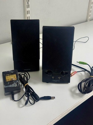 Creative Sound Blaster SBS270 stereo speakers set used with AC/DC adapter