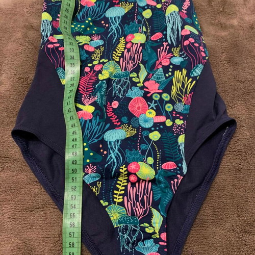 Nabaiji swimming set swimsuit and Amila goggles like new, No 10 (140)