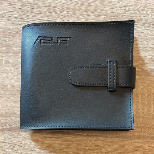 Asus collectible CD/DVD leatherette wallet like new