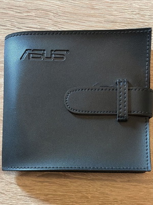 Asus collectible CD/DVD leatherette wallet like new