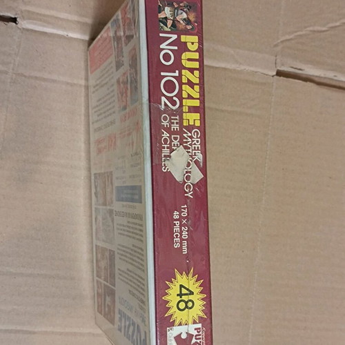 Vintage puzzle Greek mythology Achilles like new, 48 pieces