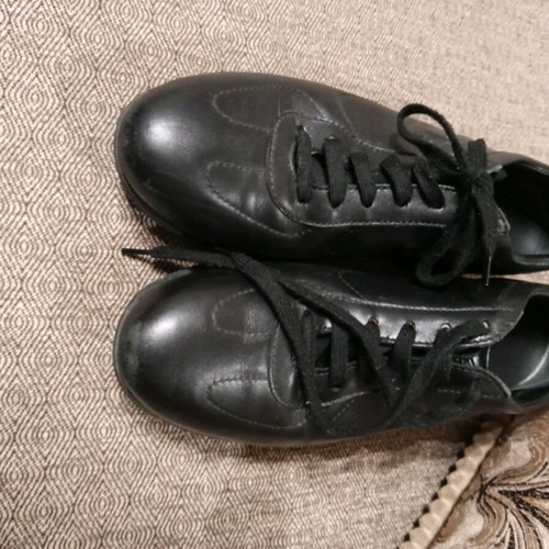 Hogan men's black shoes like new, size 40