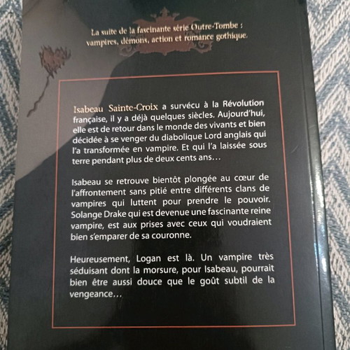 Book La Vengeance du Sang in French by Alexandra Harvey