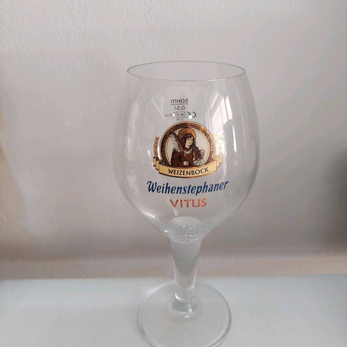 Weihenstephan Vitus collectible beer glass new