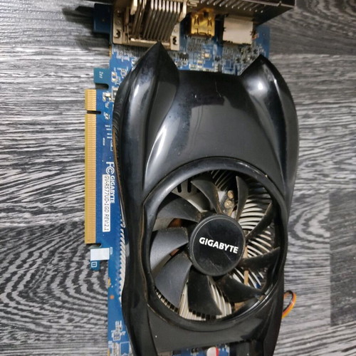 Gigabyte AMD Radeon HD 5770 GPU used 1Gb graphics card