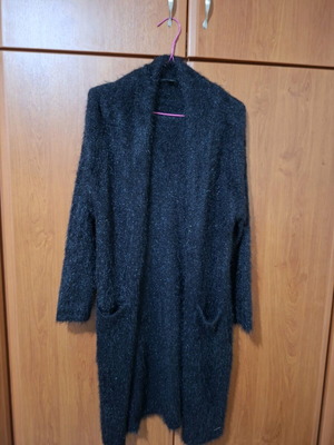 Top Secret black cardigan like new, size 34/36