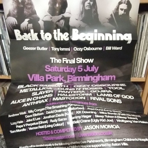 Black Sabbath Back To The Beginning 2LP λευκά βινύλια καινούργια, metal