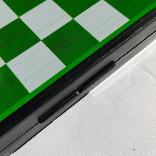 Perrier Backgammon Chess Checkers used vintage promotional game