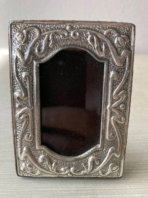 Μικρή κορνίζα από ασήμι silver 925   5,5x7,5 εκατοστά