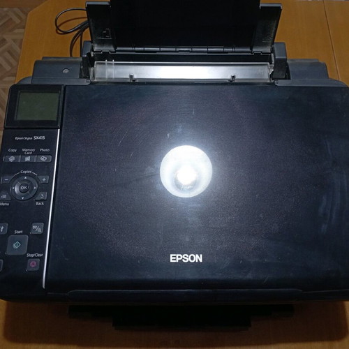 Epson Stylus SX415 multifunction printer used for repair or parts