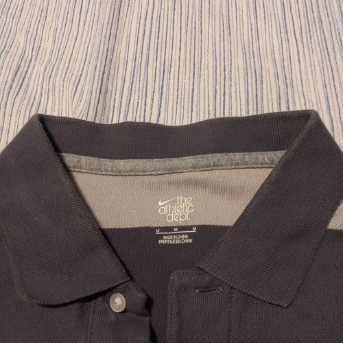 Nike The Athletic Dept vintage polo shirt, medium, cotton