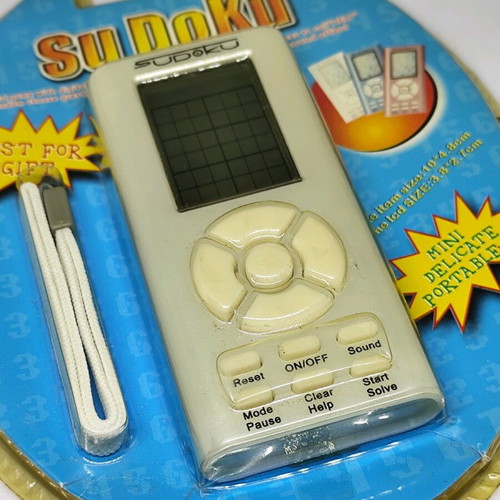 LCD Pocket Sudoku electronic game new, sealed