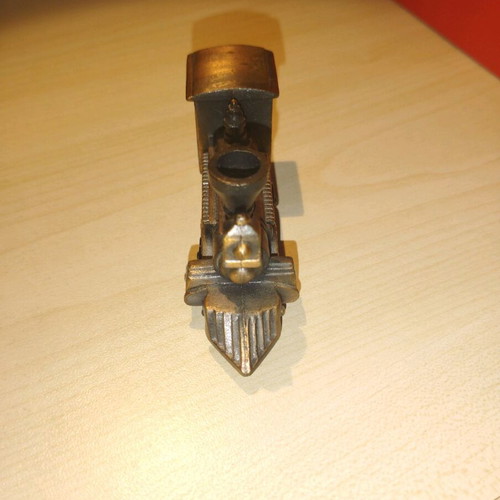 Antique train sharpener used