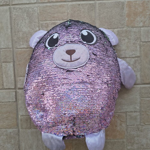 Purple Sparkly Plush Toy like new