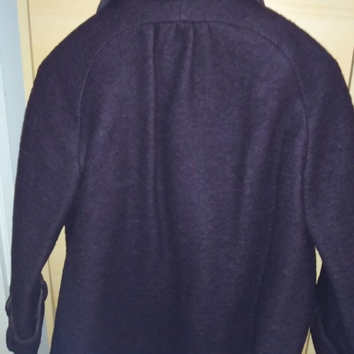 Zara short jacket used, size M, purple