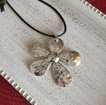 Silver necklace new