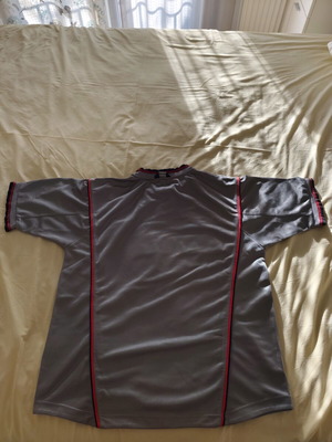 Olympiakos third jersey medium used, silver