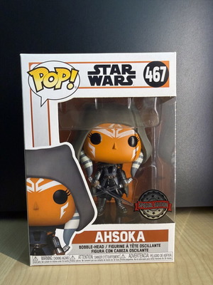 Funko Pop Star Wars Ahsoka Hooded 467 Special Edition Mint