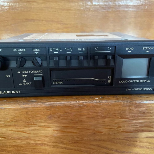 Blaupunkt car radio SQM 20 San Marino vintage