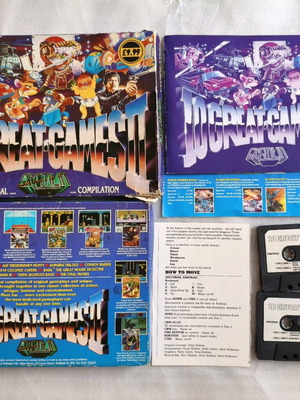 Amstrad CPC 10 Great Games II συλλογή μεταχειρισμένη κασέτα