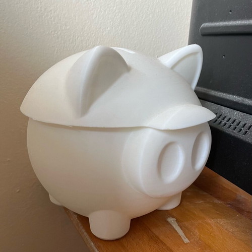 Handmade piggy bank 20cm, Make it Happen 3D