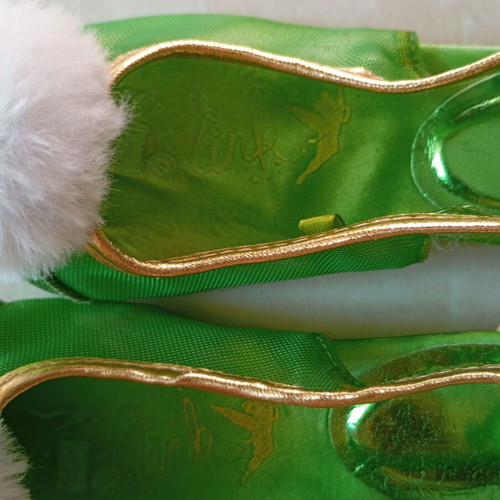 Tinker Bell Shoes Disney used, size 22-23