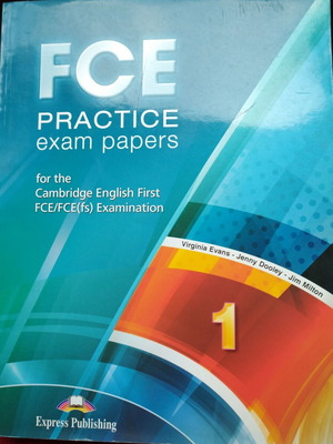 FCE Practice Exam Papers 1 in very good condition