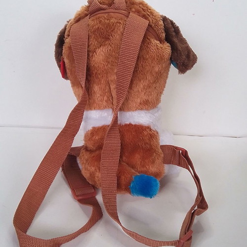 Beanie Boos Ty-Fashion Duke plush dog backpack used