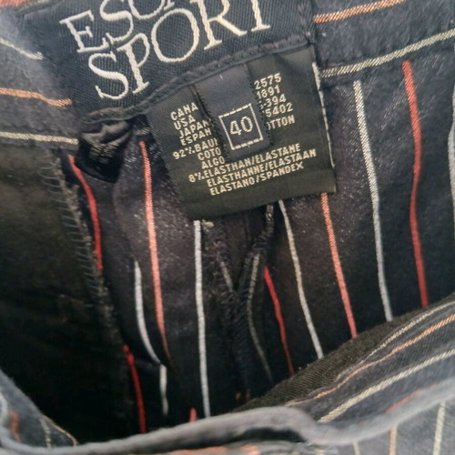 Escada Sport striped bermuda culottes like new, cotton