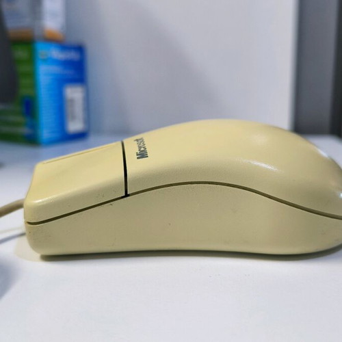 Microsoft Mouse 2.0 model 2.1A used, fully functional, PS/2