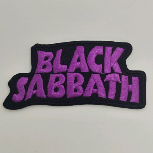 Black Sabbath embroidery new 10x4.5 cm