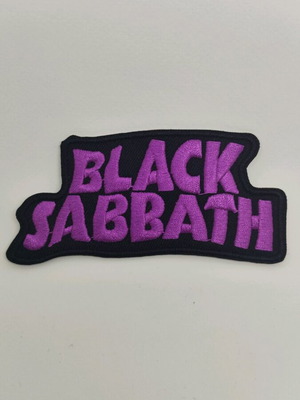 Black Sabbath embroidery new 10x4.5 cm