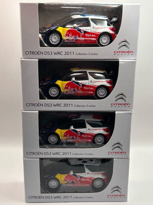 Norev Citroen DS3 WRC Red Bull μεταλλικό μοντέλο 1/64 σε κουτί