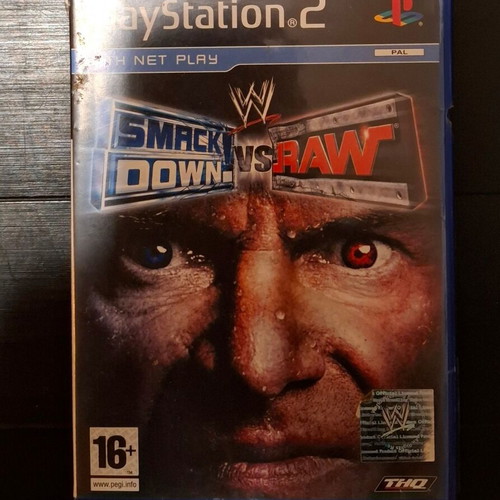 WWE Smackdown Vs Raw PS2 μεταχειρισμένο αθλητικό παιχνίδι