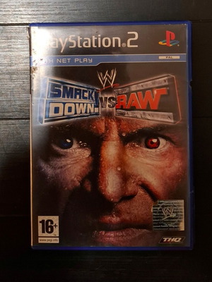 WWE Smackdown Vs Raw PS2 μεταχειρισμένο αθλητικό παιχνίδι