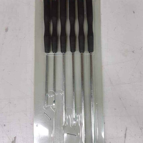 Set of 6 long screwdrivers for electronics and computers new