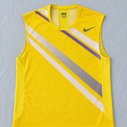 Nike Rafa Nadal 2007 US Open Sleeveless Tennis Shirt used, size M