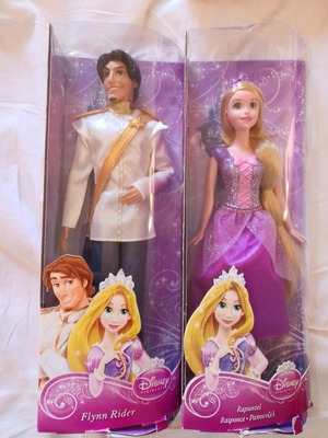 Barbies Disney Flynn Rider Prince & Rapunzel Princess καινούργιο ζευγάρι συλλεκτικά