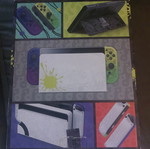 Nintendo Switch OLED Splatoon Edition like new with screen protector