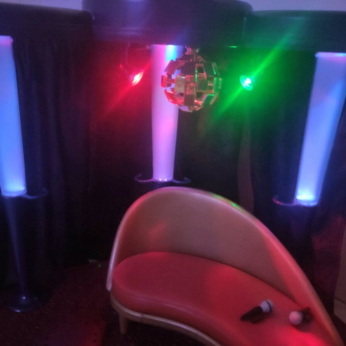 My Scene Night on the Town the sound Playset used with lights and microphones