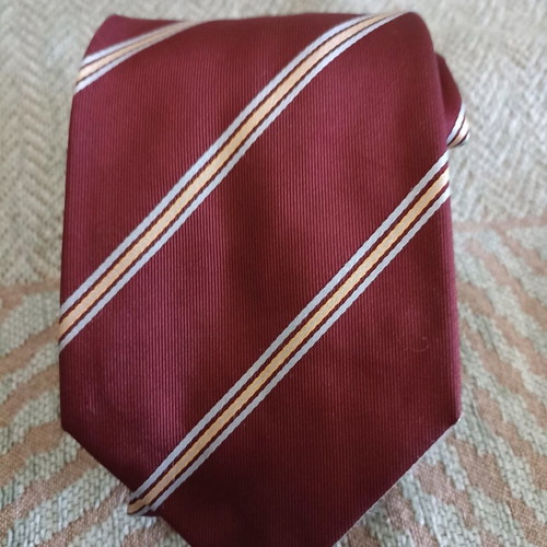 Silk branded ties used, pack of 5 plus 1 gift