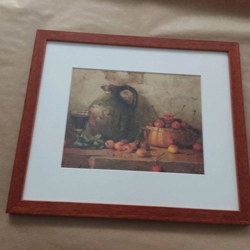 Vintage frame used, size 32 x 38