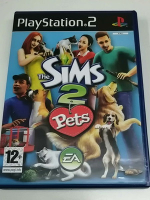 The Sims 2 Pets PS2 game, English, complete with manual
