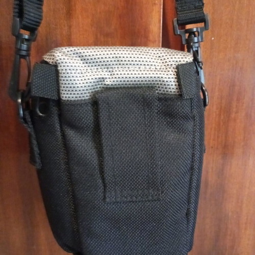 BlueSky camera carrying bag like new, black with gray detail
