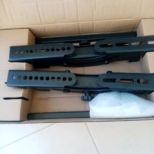 Brateck PLB-4 Wall TV Mount up to 37" and 75kg Silver